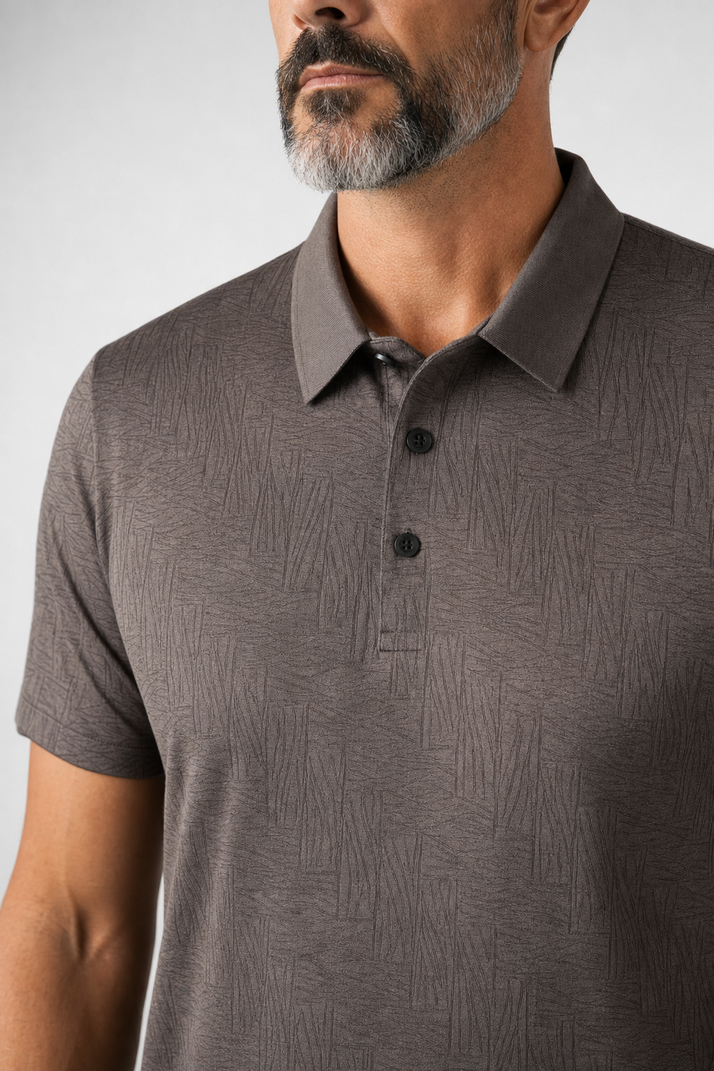 The Riviera | Ice Silk Jacquard Polo