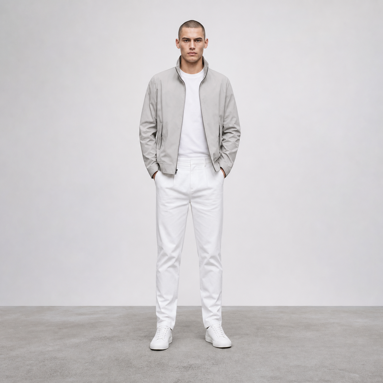 The Berlin | Executive Harrington Jacket