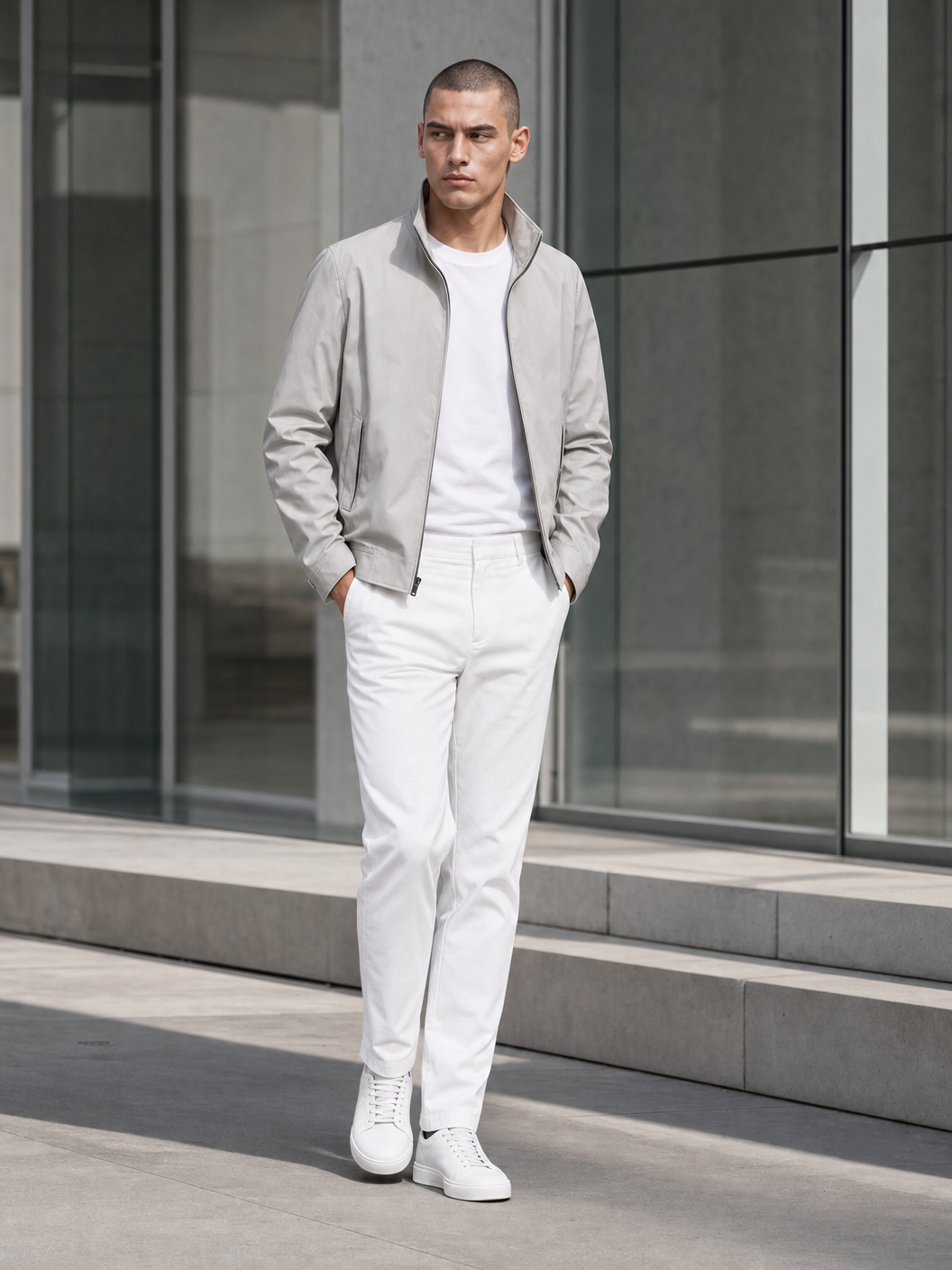 The Berlin | Executive Harrington Jacket
